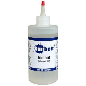Sunbelt Instant Adhesive Super Glue, 50x, (Cyanoacrylate Glue)
