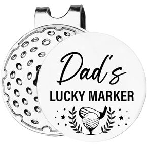 علامة جولف مضحكة للأب من TSUYAWU مع مشبك قبعة مغناطيسي للأب، علامة محظوظة لكرة الجولف، هدية جديدة لإكسسوارات الجولف للأب والأب، محبي الجولف in Kuwait