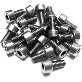 Flat Pedal Pin Upgrade Kit, 20Pins, Stainless Steel, 8MM Long