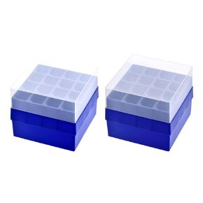 YOKIVE 2 Pcs Centrifuge Tube Rack, PP Holder for 50ml Centrifuge Tubes | Fixed Sample Tube, Great for Labs and Scientific Institutes (16-Well)