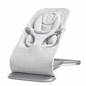 Ergobaby Evolve 3-in-1 Bouncer, Adjustable Multi Position Baby Bouncer Seat, Fits Newborn to Toddler, Charcoal