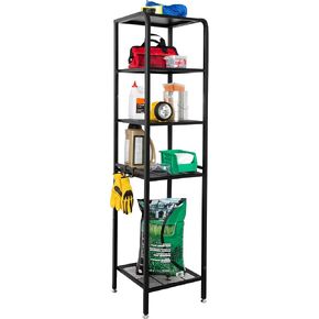 Honey-Can-Do 5-Tier Garage Storage Shelving Unit, Black SHF-09841 Black