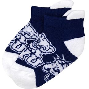 NCAA BYU Cougars Unisex BYU Baby Footie Sockbyu Baby Footie Sock, Blue, BAX 12-24 Months