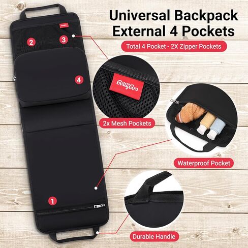 حقيبة ظهر صغيرة لتنظيم حقيبة اليد والمحفظة والنزهة والتخييم - مقسم حقيبة معزولة مقاومة للماء وقابلة للطي - ملحقات السفر للنساء والرجال in Kuwait