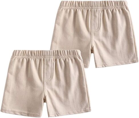 Monvecle Unisex Baby Multi Pieces Newborn to Toddler Cotton Long Pants Shorts Gift Set Packs (US, Age, 24 Months, 5pcs Random Color -Girl Pants) in Saudi Arabia