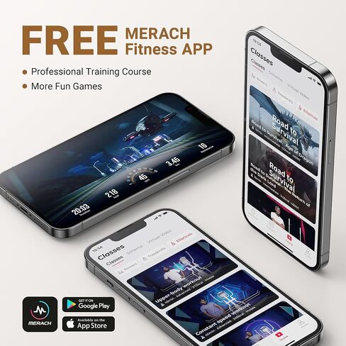 MERACH Elliptical Machines for Home,Compact Elliptical Exercise Machine with MERACH App Elliptical Trainer with Hyper-Quiet Magnetic Driving System 16 Resistance Levels, 330LBS Loading Capacity in Saudi Arabia