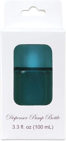 PANA Professional 3.3 oz. Silver Side Lid with Clear No-Labeled Push Down Liquid Pumping Dispenser Empty Bottle in Saudi Arabia