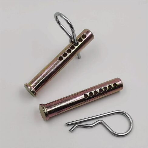Dowel Pin Flat Head Cylindrical Pin，Adjustable Clevis Pin,Multi-Hole Pin Porous Eye Pins Universal Clevis Pins (1/2 x 3") 2pcs in Saudi Arabia
