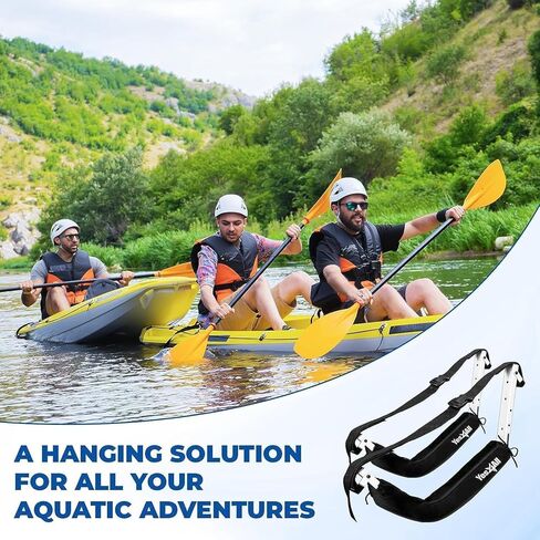 Yes4All Kayak Storage Rack Kayak Wall Mount Rack 400lbs 4 Adjustable Levels Kayak Rack for Outdoor, Indoor Kayak Storage Rack in Saudi Arabia