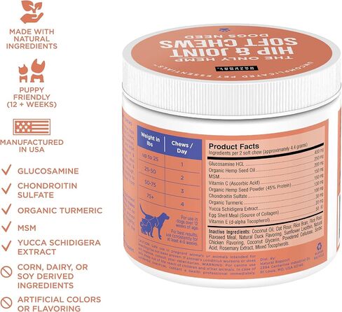 Natural Rapport Dog Calming Treats - The Only Calming Soft Chews That Dogs Need - 120ct Chews That Contain Chamomile to Alleviate Stress in Saudi Arabia