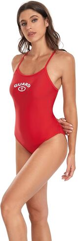 Adoretex Women's Guard Cross Back One Piece Swimsuit in Kuwait