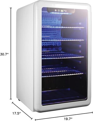 مبرد المشروبات ماجيك شيف MCB34CHW، أبيض in Kuwait