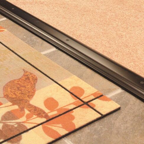 M-D Building Products 79988 5/8-Inch by 3-1/2-Inch by 72-Inch TH008 Low Dome Top Threshold, Bronze in Saudi Arabia