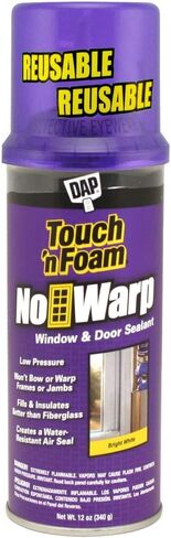 12 عبوة تحتوي على 12 أونصة Dap 44000 Touch 'N Foam No Warp Window and Door Sealant in Saudi Arabia