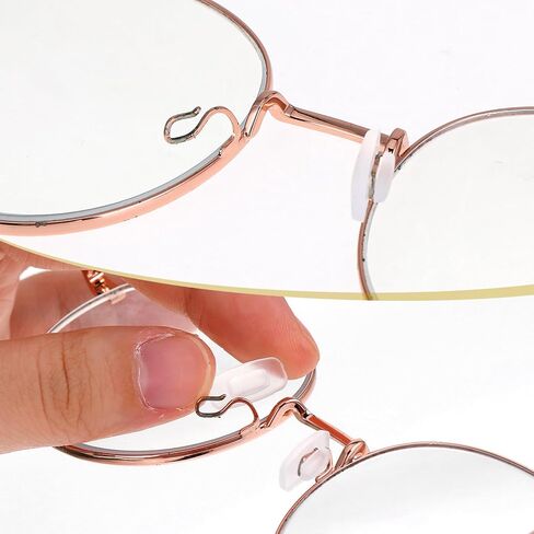 8 أزواج من وسادات الأنف للنظارات، وسائد هوائية من السيليكون الناعم، بديلة للنظارات، وسادة أنف مستطيلة الشكل، وسادات أنف قابلة للدفع، وسادات جسر أنف مضادة للانزلاق لنظارات العين والنظارات الشمسية in Kuwait
