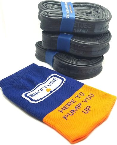 700c Bicycle Inner Tubes - Super Value 3-Pack - Free TubeSock and Sticker - Select Your Size in Saudi Arabia