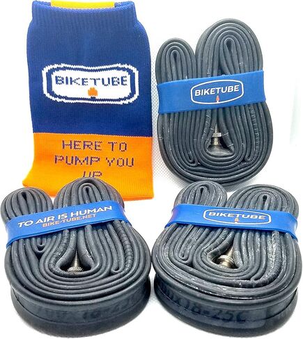 700c Bicycle Inner Tubes - Super Value 3-Pack - Free TubeSock and Sticker - Select Your Size in Saudi Arabia
