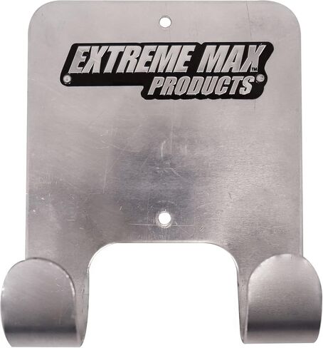 Extreme Max 5001.6074 Aluminum Whisk/Angle Broom Hanger Holder for Enclosed Trailer Shop Garage Storage,Silver in Saudi Arabia