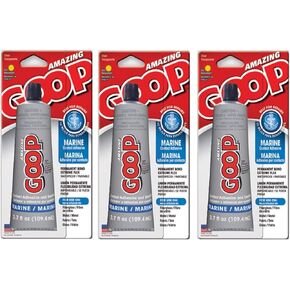 Amazing GOOP 170011 Marine Adhesive, 3.7 Fluid Ounces (3)