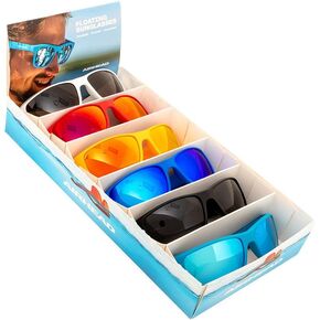 AIRHEAD AHFS-SWM6 Sport Floating Sunglasses - 6-Pack Assorted