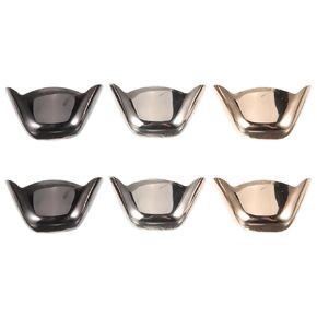 3 Pairs boots decor shoes shoe tip protections shoe tip covers boot protector boot toe guards shoe toe protector High heel metal sleeve Accessories shoe cover invisible