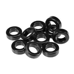 uxcell 10pcs 19.3 x 33.7 x 11.3mm Ferrite Toroid Ring Iron Powder Toroid Cores Black Gray