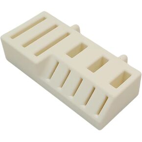 'Just Hanging' USB/SD/microSD Holder, Compatible with IKEA SKADIS Pegboards, Holds 3 USB, 3 SD Cards, 5 MicroSD Cards (Matte White, Small)