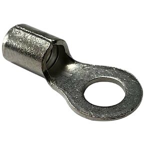 (100) Non-Insulated 6 AWG Gauge Ring Connector 5/16" Stud Electrical Wire Terminal - USA