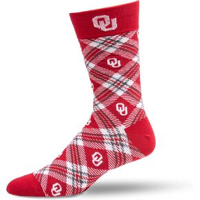 University of Oklahoma Tartan Socks
