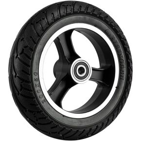 JOYOR 200x50 Front Solid Wheel for Electric Scooter, 8x2 Solid Tire Proof Puncture Proof Tubeless Tyre Parts for JOYOR F1/F3/F5/F7/F8/LR8