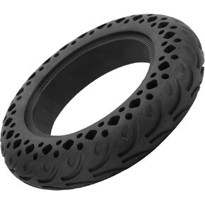 Scooter Explosion-Proof Solid Tires, 10x2.0in Shock-Absorbing Tires Replacement for Electric Scooters Wheel