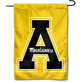 College Flags & Banners Co. Appalachian State Mountaineers Gold Garden Flag