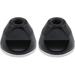 AYLIFU Bicycle Quick Remove nut M5 Antiskid Screw nut Bicycle Quick Release Lever Road Bicycle Modified Part Black (2pcs)