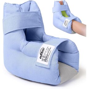 Heel Protector Cushion Pillow to Relieve Pressure from Sores and Ulcers, Adjustable Foot Pillow for Bedridden Patients Supplies, Ankle Pillow Heel Protectors for Heel Pain in Saudi Arabia