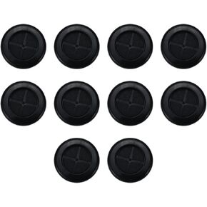HEVSTIL 10-Pack Firewall Rubber Grommets 1"ID 1-1/4" Drill Hole Double Drill Hole Rubber Grommets Firewall Hole Plugs Wire Protection for Automotive, Plumbing, PC Hardware, Piano