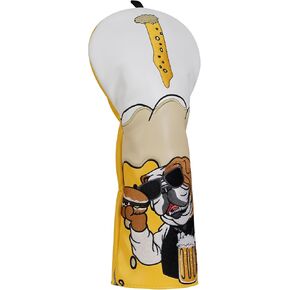 Craftsman Golf Club Head Cover Funny Cool Unique Driver Headcovers Fits up to 460cc