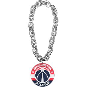 aminco Washington Wizards Fan Chain, Silver