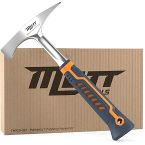 AMERICAN MUTT TOOLS Welding Chipping Hammer – 14 oz Welding Hammer Chipping Slag – Slag Hammer, Chipping Hammer Welding, Welder Hammer, Welding Chipping Hammer, Welders Chipping Hammer, Chipi Hammer