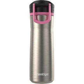 Contigo Jackson Water Bottle, 20 oz, Stainless Steel w/Azalea in Kuwait