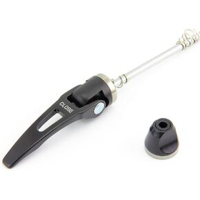 Road Cyclocross Gravel Bicycle Quick Release F42-00AG QR Skewer Set 100/130mm O.L.D CRMO Axle for Front and Rear in Black