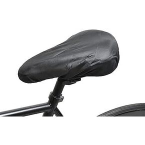 2pcs Waterproof Bike Seat Cover with Drawstring Bicycle Saddle Plastic Elastic Rain Cover Protective Dust Resistant