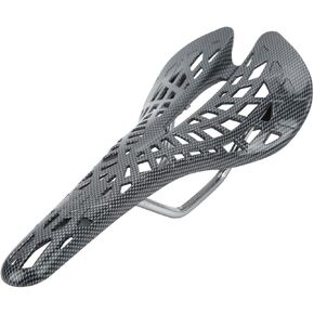 Carbon Fiber Bike Seat, Road Bike Seat Ultralight Cycling Ultralight Bicycle Saddle Hollow Slippy Curves Bicycle Seat for Road Trip Touring