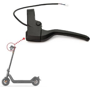 Left Handle Brake Lever Spare Parts for NIU KQi2 Pro / KQi3 Sport / KQi3 Pro / KQi3 Max Electric Scooter, Replacement Handlebar Lever Parts Brake Assembly Kit