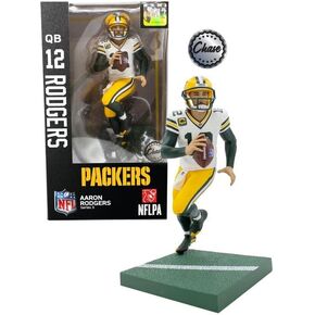 Aaron Rodgers (Green Bay Packers) CHASE Imports Dragon NFL 6" Figure Series 3