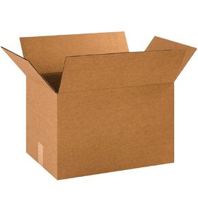 BOX USA 18 x 12 x 12 Corrugated Cardboard Boxes, Medium 18"L x 12"W x 12"H, Pack of 50 | Shipping, Packaging, Moving, Storage Box for Home or Business, Strong Wholesale Bulk Boxes