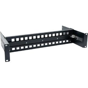 19 Inches Adjustable Rack Mount DIN Rail Bracket for Media Converters Ethernet Switch Industrial PoE Switch with Light and High Strength Aluminum Alloy Material