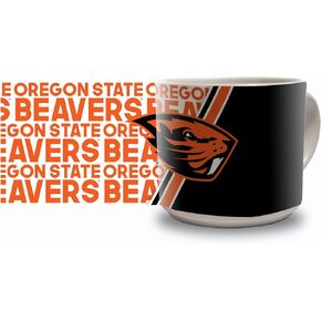 Rico Industries NCAA 14oz Metro Ceramic Coffee Mug, Team Colored Ceramic Mug