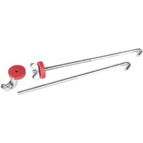 Performance Tool W1694C 8-Inch -InchJ-Inch Style Battery Bolts - Heavy Duty Corrosion Resistant Zinc Plated Steel Bolts for Secure Battery Connections
