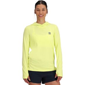 Outdoor Research Women’s ActiveIce Spectrum Sun Hoodie – Quick Dry Pullover Limonata, Large