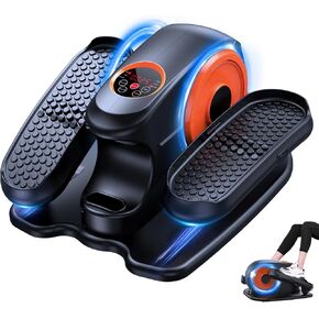 Under Desk Elliptical, Ellipse Leg Exerciser While Sitting for Seniors Fully Assembled, Leg Ercise Pro, Portable & Quiet Pedal Exerciser for Home Office, Elliptical Machine with Remote Control in Saudi Arabia